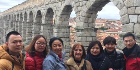 Imagen Agentes de viaje y turoperadores chinos visitan Segovia gracias a Prodestur