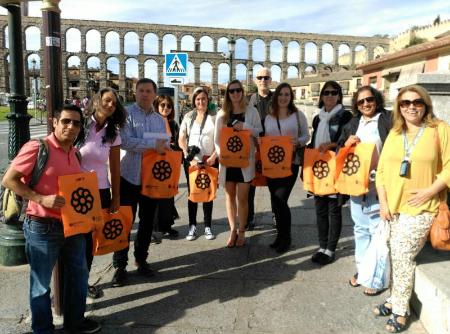 Imagen Touroperadores internacionales de cinco países visitan Segovia