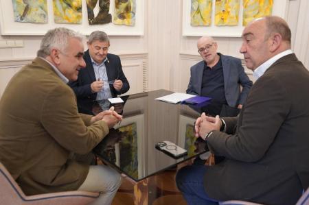 Imagen El presidente de la Diputación recibe la visita de varios alcaldes y alcaldesas para continuar conociendo sus proyectos y demandas de primera mano